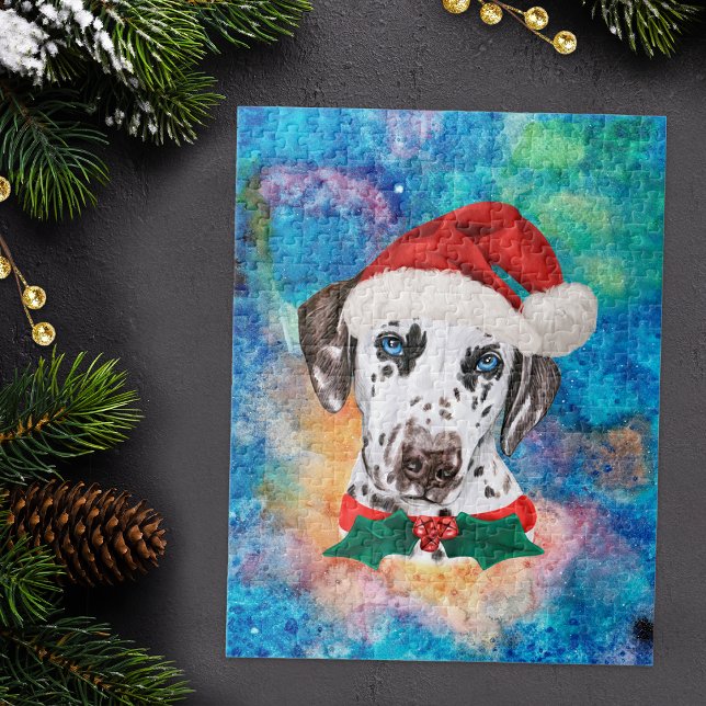Puzzle Perro de raza dálmata Navidad (Subido por el creador)