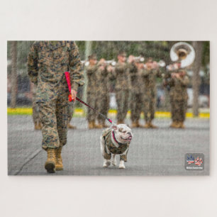 Puzzle PERRO DE SERVICIO MILITAR DE EE. UU. (20x30 pulgad
