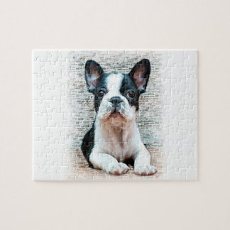Puzzle Perro del bulldog francés