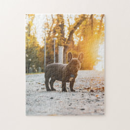 Puzzle Perro desconcerta foto de picapapeles de cachorro 