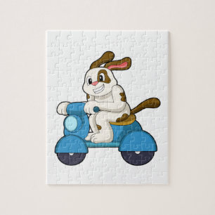 Puzzle Perro en bicicleta con Scooter.PNG