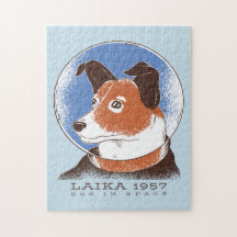Perro espacial soviético Laika 1957