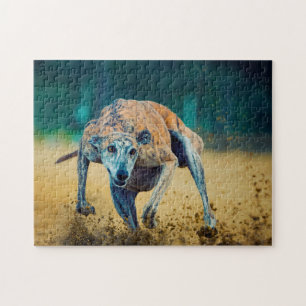Puzzle Perro Galgo.