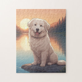 Puzzle perro Gran Pirineo