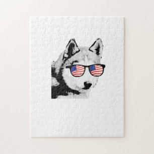 Puzzle Perro Husky Siberian de Guay