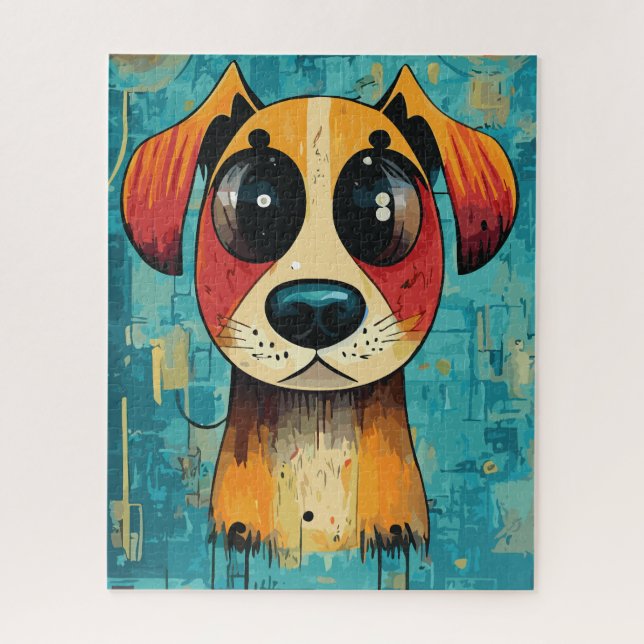 Puzzle Perro inocente (Vertical)