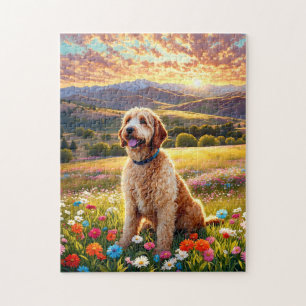 Puzzle perro Labradoodle