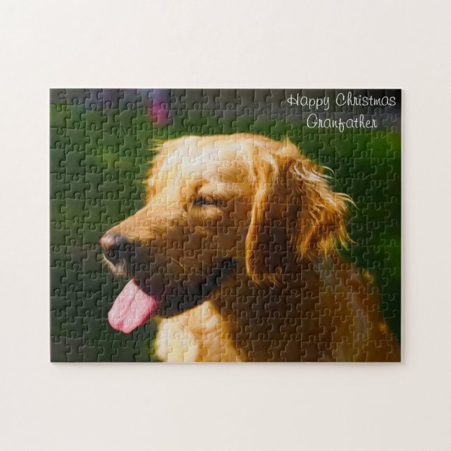 Puzzle Perro Labrador. (Horizontal)