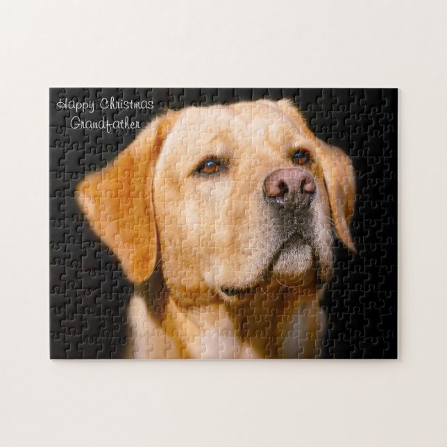 Puzzle Perro Labrador. (Horizontal)