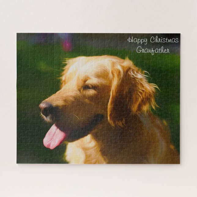 Puzzle Perro Labrador. (Horizontal)