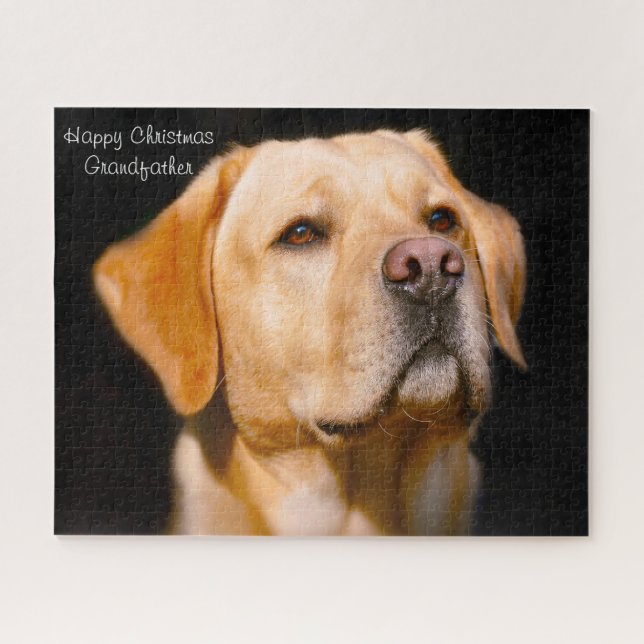 Puzzle Perro Labrador. (Horizontal)