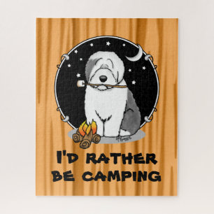 Puzzle Perro lindo Camper Camper Camper Vecino Inglés Gri