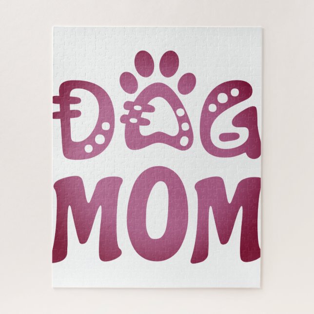 Puzzle Perro Mamá (Vertical)
