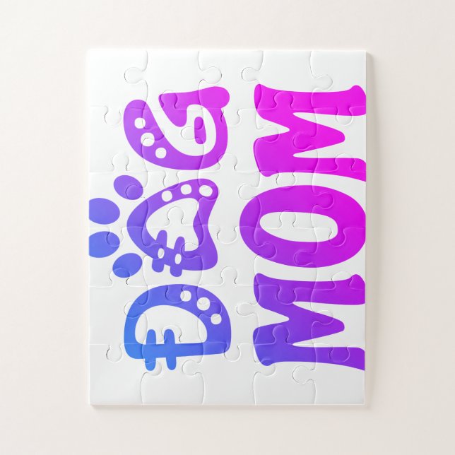 Puzzle Perro Mamá (Vertical)
