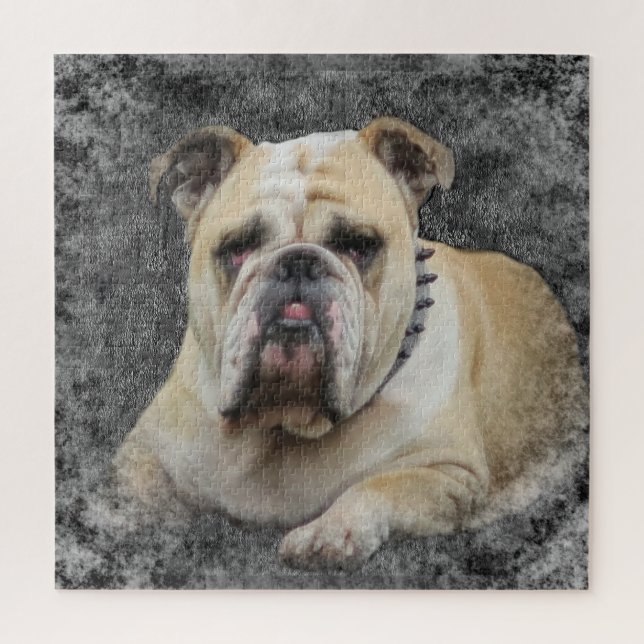 Puzzle perro, mascota, lindo, animal, raza, rompecabezas, (Vertical)