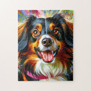 Puzzle Perro Nederlandse Kooikerhondje Impresión Acrílica