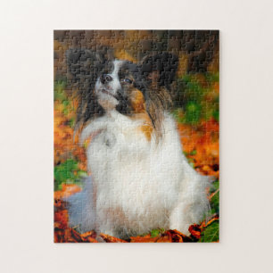 Puzzle Perro Papillón.