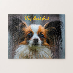 Puzzle Perro Papillon.