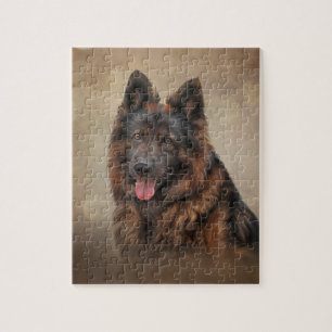 Puzzle Perro pastor alemán