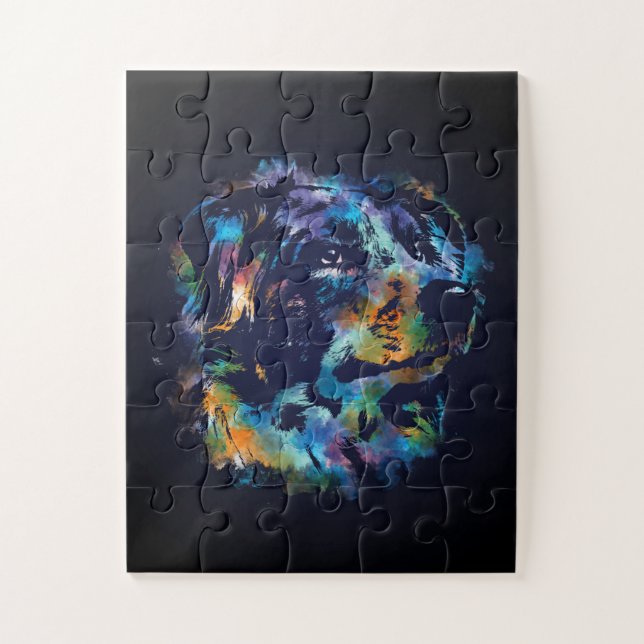 Puzzle Perro pastor australiano - Aussie (Vertical)