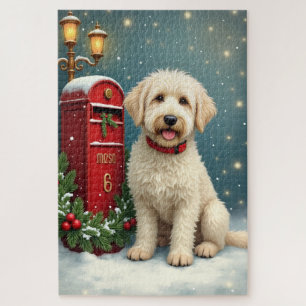Puzzle Perro Pastor Inglés Antiguo Tarjeta Postal de Navi