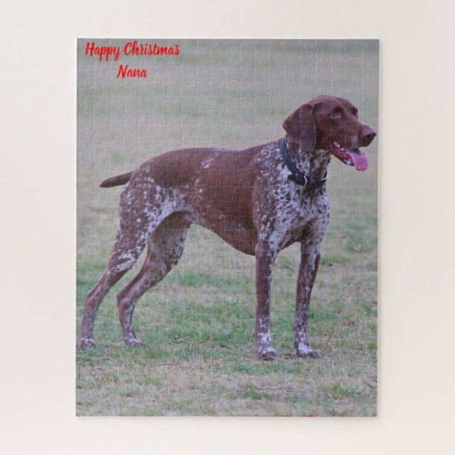Puzzle Perro Pointer Alemán. (Vertical)