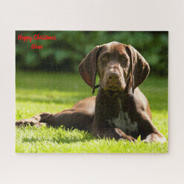Puzzle Perro Pointer Alemán.