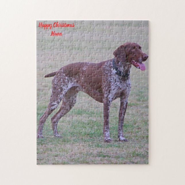Puzzle Perro Pointer Alemán. (Vertical)