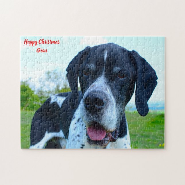 Puzzle Perro Pointer Inglés. (Horizontal)