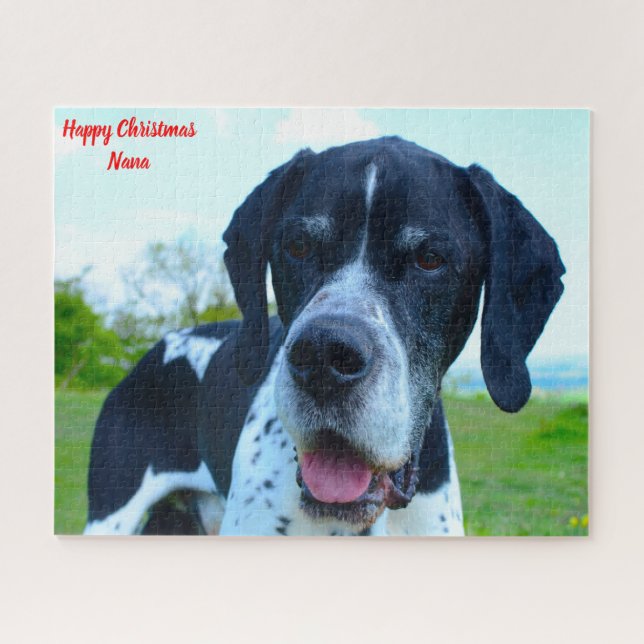 Puzzle Perro Pointer Inglés. (Horizontal)