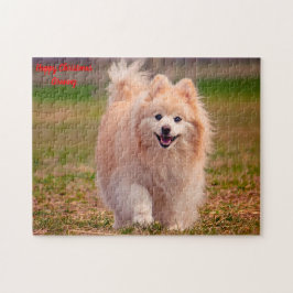 Puzzle Perro Pomerania.