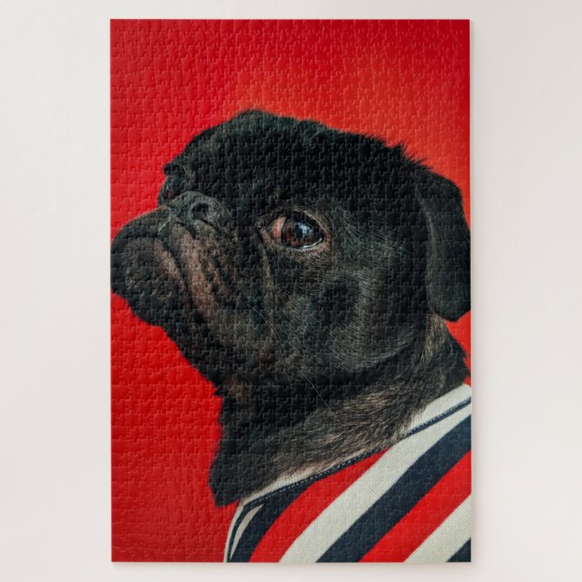 Puzzle perro rojo (Vertical)