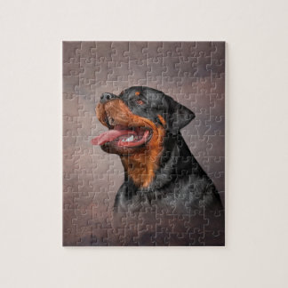 Puzzle Perro Rottweiler