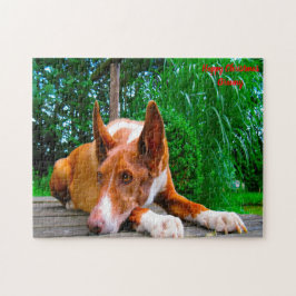 Puzzle Perro sabueso del faraón.