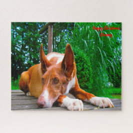 Puzzle Perro sabueso del faraón.
