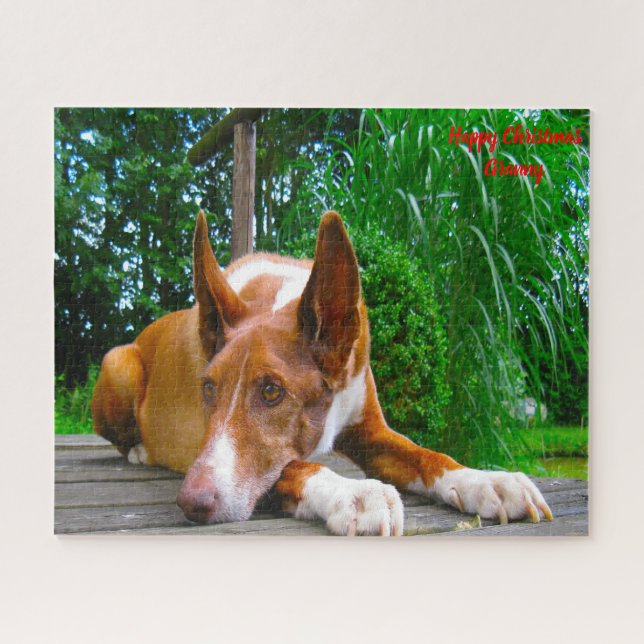 Puzzle Perro sabueso del faraón. (Horizontal)