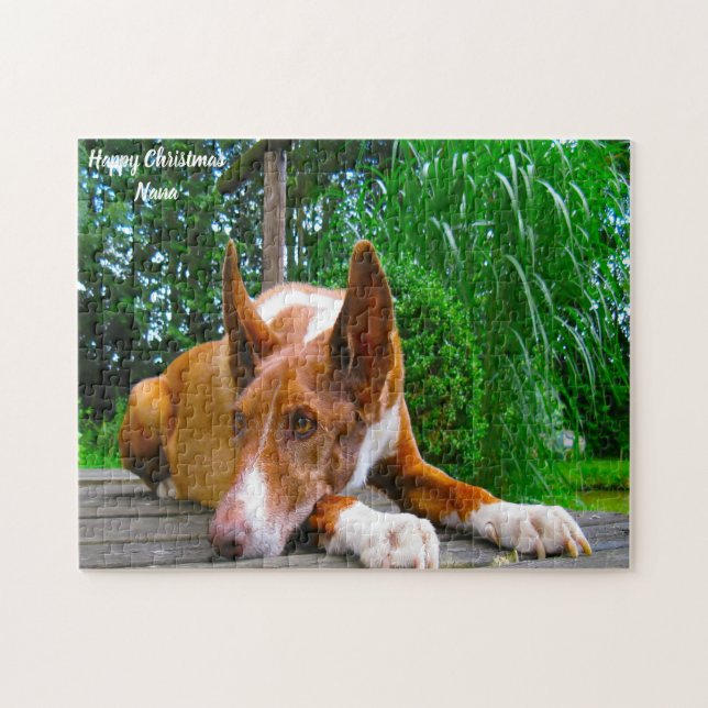 Puzzle Perro sabueso del faraón. (Horizontal)