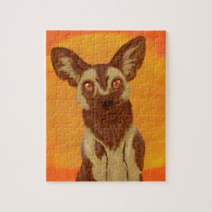 Puzzle Perro salvaje africano