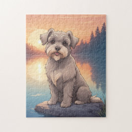 Puzzle perro Schnauzer