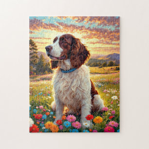 Puzzle perro Springer Spaniel inglés