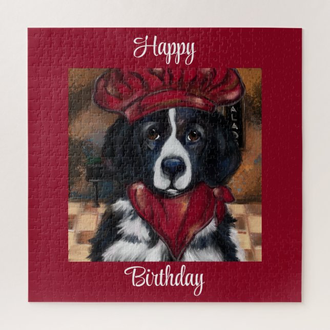 Puzzle Perro Terranova (Vertical)