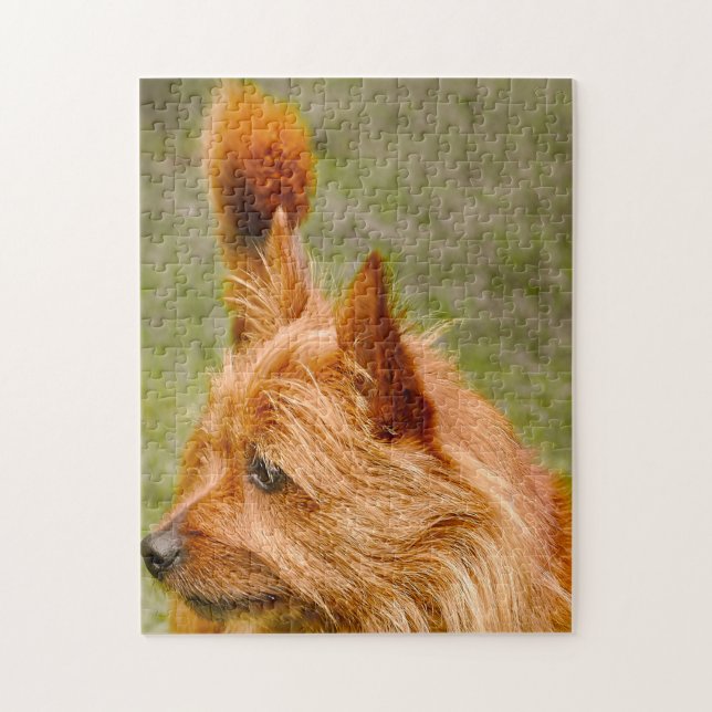 Puzzle Perro Terrier Cairn. (Vertical)