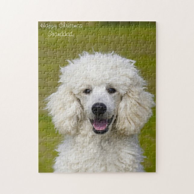 Puzzle Perros Caniche. (Vertical)
