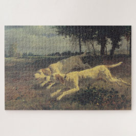 Puzzle Perros Corriendo (Beagles) (por Constant Troyon)