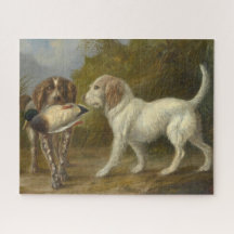 Perros de caza (por Carlo Ademollo)