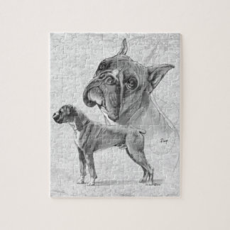 Puzzle Perros del boxeador