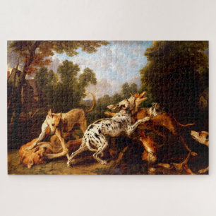 Puzzle Perros luchando (por Frans Snyders)