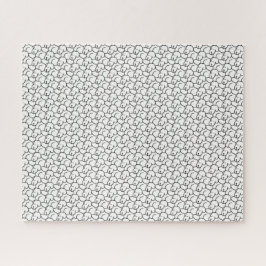 Puzzle Perros Sentados de Dibujos Animados Divertidos