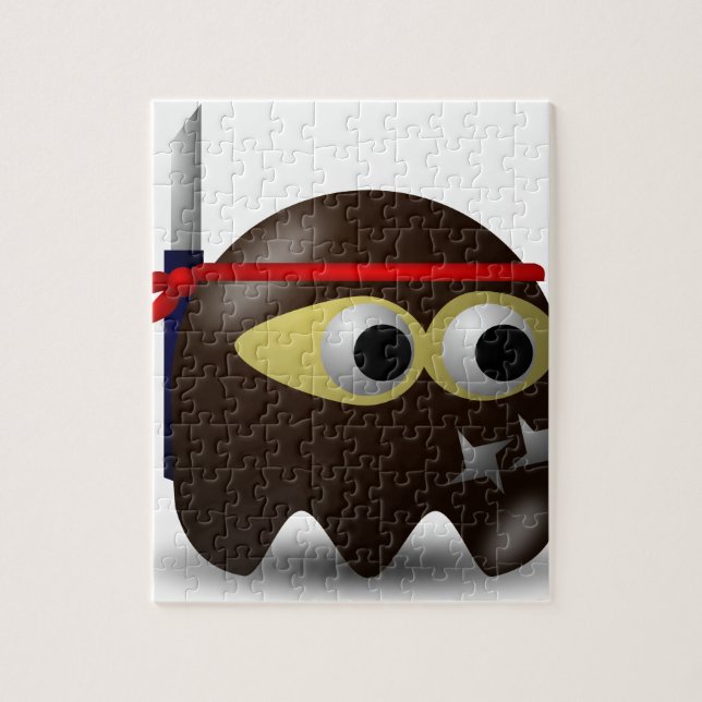 Puzzle Personaje Ninja (Vertical)