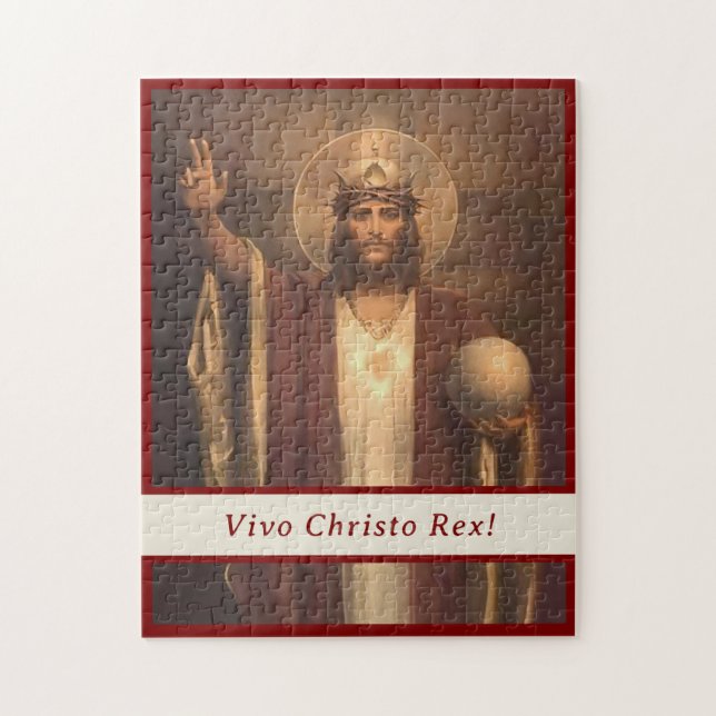 Puzzle Personalizable Cristo Rey (Vertical)